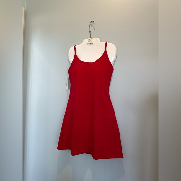 Outdoor Voices The Exercise Dress Size Small New with tags color Scarlett - Picture 12 of 14